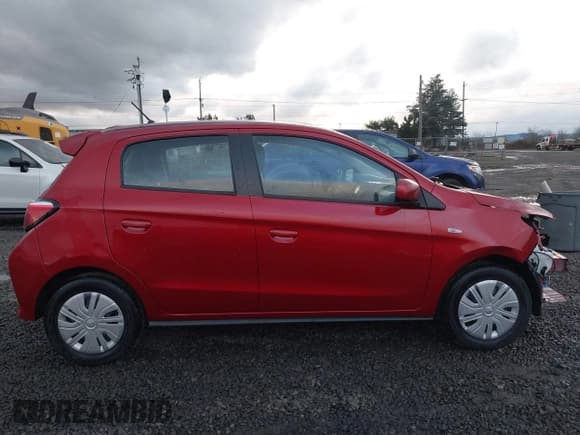✅ 2024 Mitsubishi Mirage ES • VIN: ML32AUHJ3RH020450 • Lot: 43900547. Listed on IAAI with 23,392 mi. Free auction sales archive from the USA and detailed vehicle history report at DreamBid. Image 14.