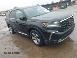 ✅ 2025 Honda Pilot EX-L • VIN: 5FNYG1H46SB017370 • Лот: 43573208. Опубликован ранее на IAAI с пробегом 19 991 миль. Бесплатный доступ к архиву аукционных продаж из США и подробный отчёт об истории автомобиля на DreamBid. Изображение 1.