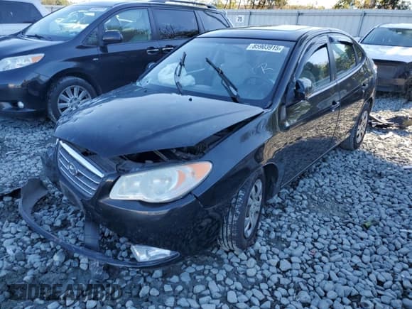 ✅ 2009 Hyundai Elantra GLS • VIN: KMHDU46D09U800497 • Lot: 85903915. Listed on Copart with Not provided. Free auction sales archive from the USA and detailed vehicle history report at DreamBid. Image 1.