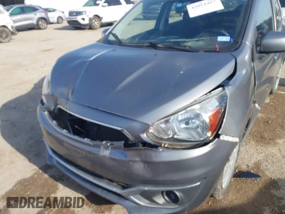 ✅ 2018 Mitsubishi Mirage ES • VIN: ML32A3HJ1JH014242 • Lot: 42014407. Listed on IAAI with 69,667 mi. Free auction sales archive from the USA and detailed vehicle history report at DreamBid. Image 6.