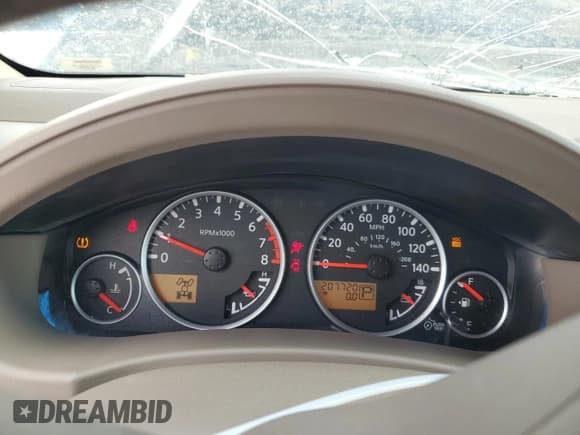 ✅ 2008 Nissan Pathfinder SE • VIN: 5N1AR18B68C633985 • Lot: 80282175. Listed on Copart with 207,720 mi. Free auction sales archive from the USA and detailed vehicle history report at DreamBid. Image 9.