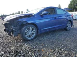 2017 Hyundai Elantra SE z VIN 5NPD84LFXHH204921, wystawiony jako Copart lot #89739085 z przebiegiem Nie podano mil oraz Szkoda całkowita • Salvage title. Historia ofert i sprzedaży dostępna na DreamBid. Obrazek 1.