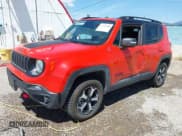 ✅ 2021 Jeep Renegade Trailhawk • VIN: ZACNJDC1XMPN31492 • Lot: 42720380. Listed on IAAI with 35,821 mi. Free auction sales archive from the USA and detailed vehicle history report at DreamBid. Image 2.