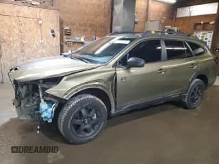 ✅ 2025 Subaru Outback Wilderness • VIN: 4S4BTGUD9S3231658 • Lot: 87447445. Wystawiony na Copart z przebiegiem 14 097 mil. Bezpłatny archiwum sprzedaży aukcyjnych z USA i szczegółowy raport historii pojazdu na DreamBid. Zdjęcie 1.