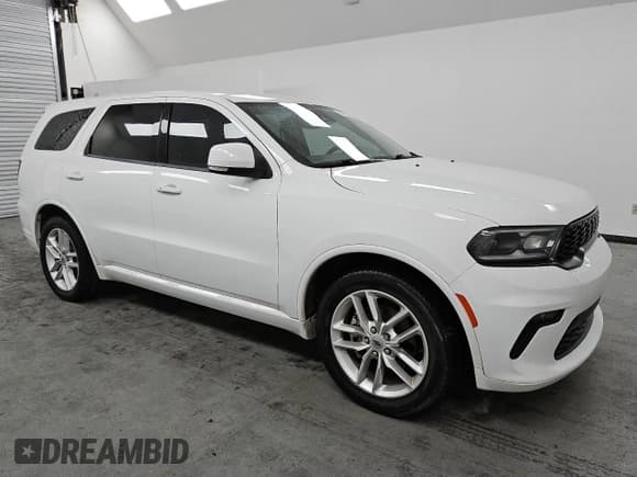 ✅ 2022 Dodge Durango GT Plus • VIN: 1C4RDHDG9NC194969 • Lot: 85345785. Listed on Copart with 40,104 mi. Free auction sales archive from the USA and detailed vehicle history report at DreamBid. Image 4.