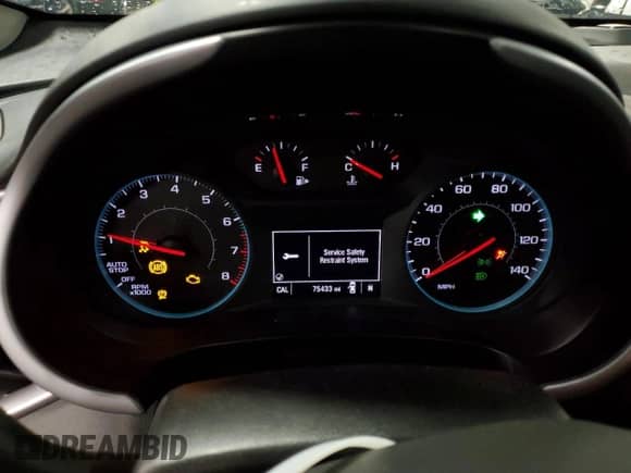 2023 Chevrolet Malibu LT z VIN 1G1ZD5ST8PF242485, wystawiony jako Copart lot #80743055 z przebiegiem 75 433 mil mil oraz Szkoda całkowita • Salvage title. Historia ofert i sprzedaży dostępna na DreamBid. Obrazek 9.