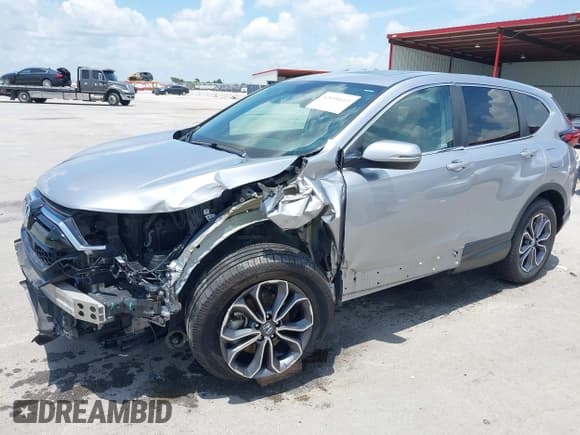 ✅ 2022 Honda CR-V EX • VIN: 2HKRW2H5XNH647694 • Lot: 42691613. Listed on IAAI with 40,040 mi. Free auction sales archive from the USA and detailed vehicle history report at DreamBid. Image 2.