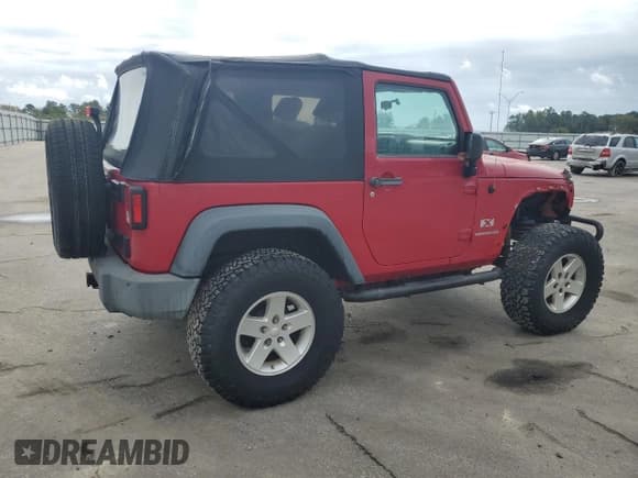 ✅ 2008 Jeep Wrangler X • VIN: 1J4FA24118L547546 • Lot: 81910735. Listed on Copart with 103,470 mi. Free auction sales archive from the USA and detailed vehicle history report at DreamBid. Image 3.