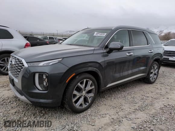 ✅ 2021 Hyundai Palisade Limited • VIN: KM8R5DHE2MU237678 • Лот: 43216935. Опубликован ранее на Copart с пробегом 41 079 миль. Бесплатный доступ к архиву аукционных продаж из США и подробный отчёт об истории автомобиля на DreamBid. Изображение 1.
