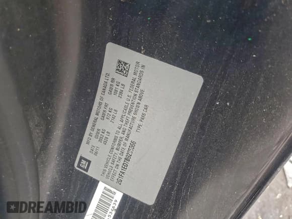 ✅ 2011 Chevrolet Camaro 2LS • VIN: 2G1FA1ED7B9205566 • Лот: 96108695. Опубликован ранее на Copart с пробегом 191 505 миль. Бесплатный доступ к архиву аукционных продаж из США и подробный отчёт об истории автомобиля на DreamBid. Изображение 12.