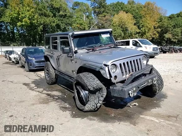 ✅ 2017 Jeep Wrangler Unlimited Sport • VIN: 1C4BJWDG7HL638501 • Lot: 87277935. Listed on Copart with 100,054 mi. Free auction sales archive from the USA and detailed vehicle history report at DreamBid. Image 13.