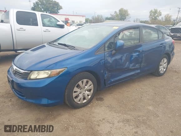 ✅ 2012 Honda Civic LX • VIN: 19XFB2F50CE023194 • Лот: 43454124. Опубликован ранее на IAAI с пробегом 139 676 миль. Бесплатный доступ к архиву аукционных продаж из США и подробный отчёт об истории автомобиля на DreamBid. Изображение 2.