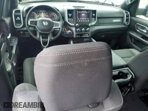 2019 Ram 1500 Big Horn with VIN 1C6SRFFT2KN689409, listed as a Copart auction lot 63072805 with 84,958 mi miles and Non repairable. Bid and sale history available at DreamBid. Image 8.