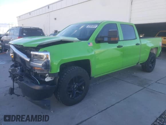 ✅ 2018 Chevrolet Silverado 1500 LS • VIN: 3GCUKNEC5JG361572 • Лот: 82684064. Опубликован ранее на Copart с пробегом 133 422 миль. Бесплатный доступ к архиву аукционных продаж из США и подробный отчёт об истории автомобиля на DreamBid. Изображение 1.
