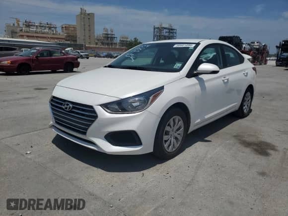 2021 Hyundai Accent SE с VIN 3KPC24A6XME152947, выставлен на аукционе Copart как лот 56601094 с пробегом 60 014 миль миль и Списание • Salvage title. История ставок и продаж доступна на DreamBid. Изображение 1.