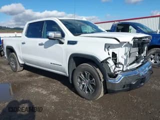 ✅ 2025 GMC Sierra 1500 SLT • VIN: 1GTUUDED4SZ265527 • Лот: 43580525. Опубликован ранее на IAAI с пробегом 8 522 миль. Бесплатный доступ к архиву аукционных продаж из США и подробный отчёт об истории автомобиля на DreamBid. Изображение 1.