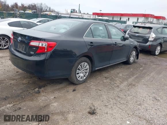 ✅ 2012 Toyota Camry LE • VIN: 4T1BD1FK6CU055654 • Lot: 43794047. Listed on IAAI with 247,769 mi. Free auction sales archive from the USA and detailed vehicle history report at DreamBid. Image 4.