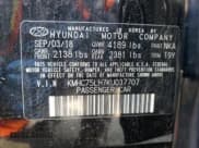 ✅ 2019 Hyundai Ioniq • VIN: KMHC75LH7KU037707 • Lot: 82654684. Wystawiony na Copart z przebiegiem 60 032 mil. Bezpłatny archiwum sprzedaży aukcyjnych z USA i szczegółowy raport historii pojazdu na DreamBid. Zdjęcie 14.