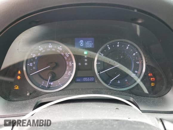 ✅ 2011 Lexus IS 250 • VIN: JTHBF5C20B5143388 • Lot: 55576555. Listed on Copart with 195,533 mi. Free auction sales archive from the USA and detailed vehicle history report at DreamBid. Image 9.