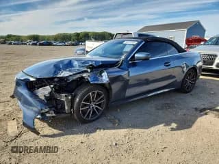 ✅ 2024 BMW 4 Series 430i xDrive • VIN: WBA43AT04RCN14260 • Lot: 84372265. Listed on Copart with 59,353 mi. Free auction sales archive from the USA and detailed vehicle history report at DreamBid. Image 1.