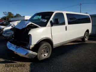 2008 Chevrolet Express Passenger с VIN 1GAHG39K681197341, выставлен на аукционе Copart как лот 76667264 с пробегом 229 083 миль миль и Списание • Salvage title. История ставок и продаж доступна на DreamBid. Изображение 1.