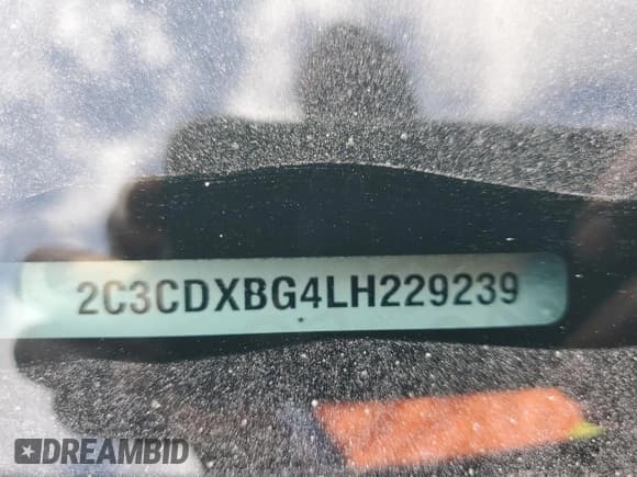 ✅ 2020 Dodge Charger SXT • VIN: 2C3CDXBG4LH229239 • Lot: 52614325. Listed on Copart with 50,379 mi. Free auction sales archive from the USA and detailed vehicle history report at DreamBid. Image 12.