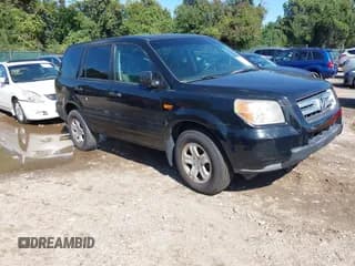 ✅ 2007 Honda Pilot LX • VIN: 2HKYF18137H512076 • Lot: 43309884. Listed on IAAI with 214,003 mi. Free auction sales archive from the USA and detailed vehicle history report at DreamBid. Image 1.