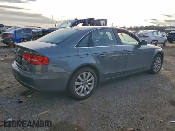 ✅ 2013 Audi A4 Premium • VIN: WAUBFAFL4DN032356 • Lot: 95001035. Listed on Copart with 128,961 mi. Free auction sales archive from the USA and detailed vehicle history report at DreamBid. Image 3.