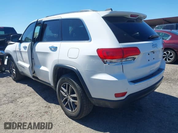 ✅ 2018 Jeep Grand Cherokee Limited • VIN: 1C4RJFBG4JC185249 • Lot: 41835601. Listed on IAAI with 115,338 mi. Free auction sales archive from the USA and detailed vehicle history report at DreamBid. Image 3.