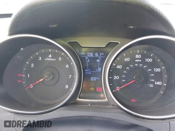 ✅ 2013 Hyundai Veloster w/Black Int • VIN: KMHTC6AD4DU153855 • Lot: 41589006. Wystawiony na IAAI z przebiegiem 106 161 mil. Bezpłatny archiwum sprzedaży aukcyjnych z USA i szczegółowy raport historii pojazdu na DreamBid. Zdjęcie 7.