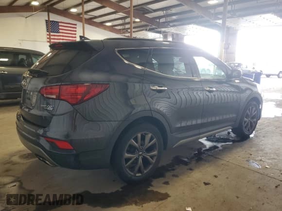 ✅ 2017 Hyundai Santa Fe Ultimate • VIN: 5XYZWDLA8HG474530 • Lot: 84608455. Listed on Copart with 126,728 mi. Free auction sales archive from the USA and detailed vehicle history report at DreamBid. Image 3.