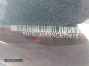 ✅ 2022 Nissan Rogue SV • VIN: 5N1BT3BAXNC672415 • Lot: 43113026. Listed on IAAI with 38,914 mi. Free auction sales archive from the USA and detailed vehicle history report at DreamBid. Image 9.