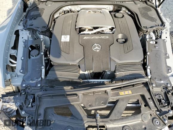 ✅ 2024 Mercedes-Benz AMG GT 55 • VIN: W1KRJ8AB1RF003489 • Лот: 43247945. Опубликован ранее на Copart с пробегом 1 615 миль. Бесплатный доступ к архиву аукционных продаж из США и подробный отчёт об истории автомобиля на DreamBid. Изображение 11.