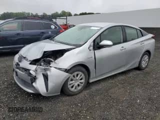 2021 Toyota Prius L Eco with VIN JTDKAMFU3M3141169, listed as a Copart auction lot 66864575 with 75,201 mi miles and Salvage title. Bid and sale history available at DreamBid. Image 1.