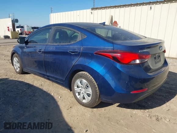 ✅ 2016 Hyundai Elantra SE • VIN: 5NPDH4AE9GH735293 • Lot: 43774556. Wystawiony na IAAI z przebiegiem 84 164 mil. Bezpłatny archiwum sprzedaży aukcyjnych z USA i szczegółowy raport historii pojazdu na DreamBid. Zdjęcie 3.