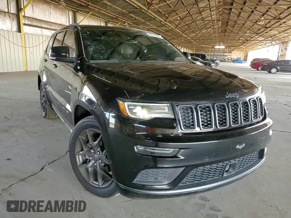 ✅ 2020 Jeep Grand Cherokee Limited X • VIN: 1C4RJEBG0LC113218 • Lot: 62723695. Listed on Copart with 107,211 mi. Free auction sales archive from the USA and detailed vehicle history report at DreamBid. Image 14.