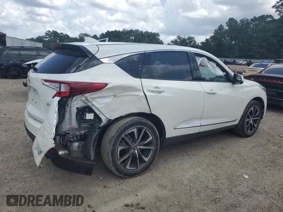 ✅ 2019 Acura RDX Advance • VIN: 5J8TC1H79KL017216 • Lot: 61221175. Listed on Copart with 20,449 mi. Free auction sales archive from the USA and detailed vehicle history report at DreamBid. Image 3.