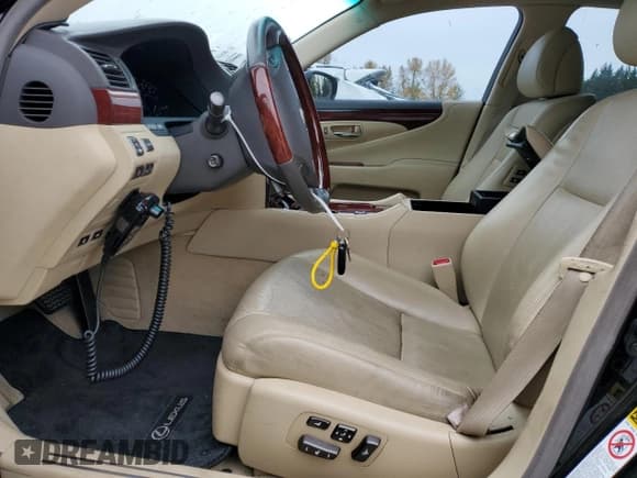 ✅ 2008 Lexus LS 460 • VIN: JTHBL46FX85060335 • Lot: 91013075. Listed on Copart with 143,190 mi. Free auction sales archive from the USA and detailed vehicle history report at DreamBid. Image 7.