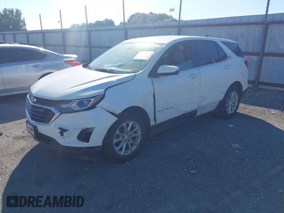 2020 Chevrolet Equinox LT с VIN 2GNAXUEV8L6107618, выставлен на аукционе IAAI как лот 43319769 с пробегом 115 038 миль миль и . История ставок и продаж доступна на DreamBid. Изображение 2.