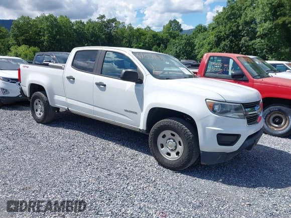 ✅ 2018 Chevrolet Colorado 4WD Work Truck • VIN: 1GCGTBEN5J1181937 • Lot: 42802121. Listed on IAAI with 160,135 mi. Free auction sales archive from the USA and detailed vehicle history report at DreamBid. Image 1.