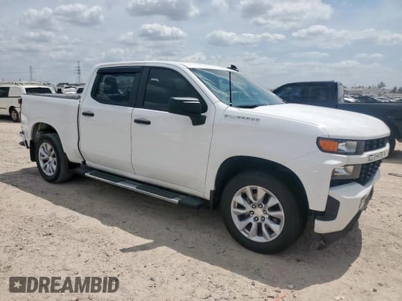 ✅ 2022 Chevrolet Silverado 1500 Custom • VIN: 3GCPWBEK9NG105416 • Лот: 70223615. Опубликован ранее на Copart с пробегом 57 347 миль. Бесплатный доступ к архиву аукционных продаж из США и подробный отчёт об истории автомобиля на DreamBid. Изображение 4.