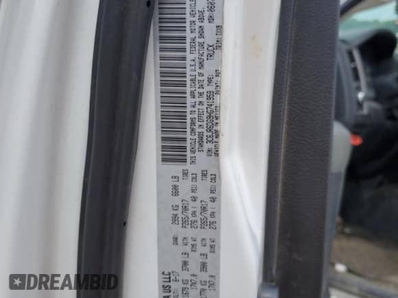 2017 Ram 1500 Tradesman с VIN 3C6JR6DG9HG741959, выставлен на аукционе Copart как лот 59539675 с пробегом 154 579 миль миль и Чистый • Clean title. История ставок и продаж доступна на DreamBid. Изображение 12.