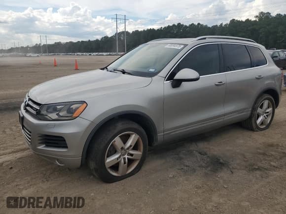 ✅ 2012 Volkswagen Touareg • VIN: WVGEG9BP0CD008849 • Lot: 68694975. Listed on Copart with Not provided. Free auction sales archive from the USA and detailed vehicle history report at DreamBid. Image 1.