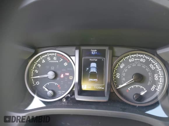 ✅ 2023 Toyota Tacoma SR5 • VIN: 3TMAZ5CNXPM208862 • Lot: 42206860. Listed on IAAI with 11,354 mi. Free auction sales archive from the USA and detailed vehicle history report at DreamBid. Image 7.