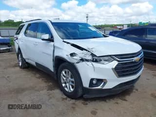 ✅ 2020 Chevrolet Traverse LT Cloth • VIN: 1GNERMKW4LJ168265 • Lot: 42221889. Wystawiony na IAAI z przebiegiem 110 795 mil. Bezpłatny archiwum sprzedaży aukcyjnych z USA i szczegółowy raport historii pojazdu na DreamBid. Zdjęcie 1.