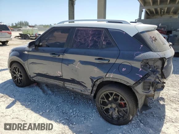 ✅ 2023 Hyundai Venue SEL • VIN: KMHRC8A30PU228858 • Lot: 57663035. Listed on Copart with 63,259 mi. Free auction sales archive from the USA and detailed vehicle history report at DreamBid. Image 2.