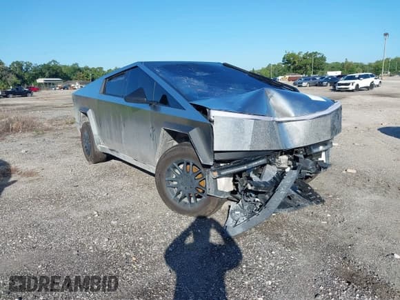 ✅ 2025 Tesla Cybertruck • VIN: 7G2CEHED1SA058416 • Лот: 42542280. Опубликован ранее на IAAI с пробегом 17 345 миль. Бесплатный доступ к архиву аукционных продаж из США и подробный отчёт об истории автомобиля на DreamBid. Изображение 1.