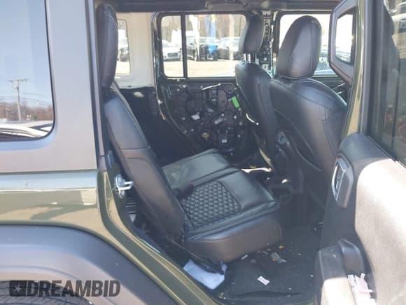 ✅ 2021 Jeep Wrangler Unlimited Sport Altitude • VIN: 1C4HJXDN8MW701628 • Lot: 42059202. Listed on IAAI with 73,814 mi. Free auction sales archive from the USA and detailed vehicle history report at DreamBid. Image 8.