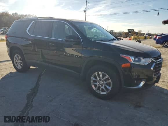 2018 Chevrolet Traverse LT Cloth z VIN 1GNERGKW8JJ165478, wystawiony jako Copart lot #91598375 z przebiegiem 71 693 mil mil oraz Czysty tytuł • Clean title. Historia ofert i sprzedaży dostępna na DreamBid. Obrazek 4.