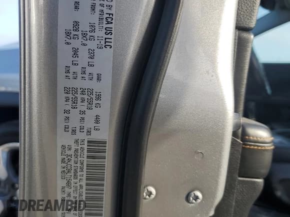 ✅ 2020 Jeep Compass Limited • VIN: 3C4NJCCB4LT154607 • Лот: 69439625. Опубликован ранее на Copart с пробегом 88 930 миль. Бесплатный доступ к архиву аукционных продаж из США и подробный отчёт об истории автомобиля на DreamBid. Изображение 13.